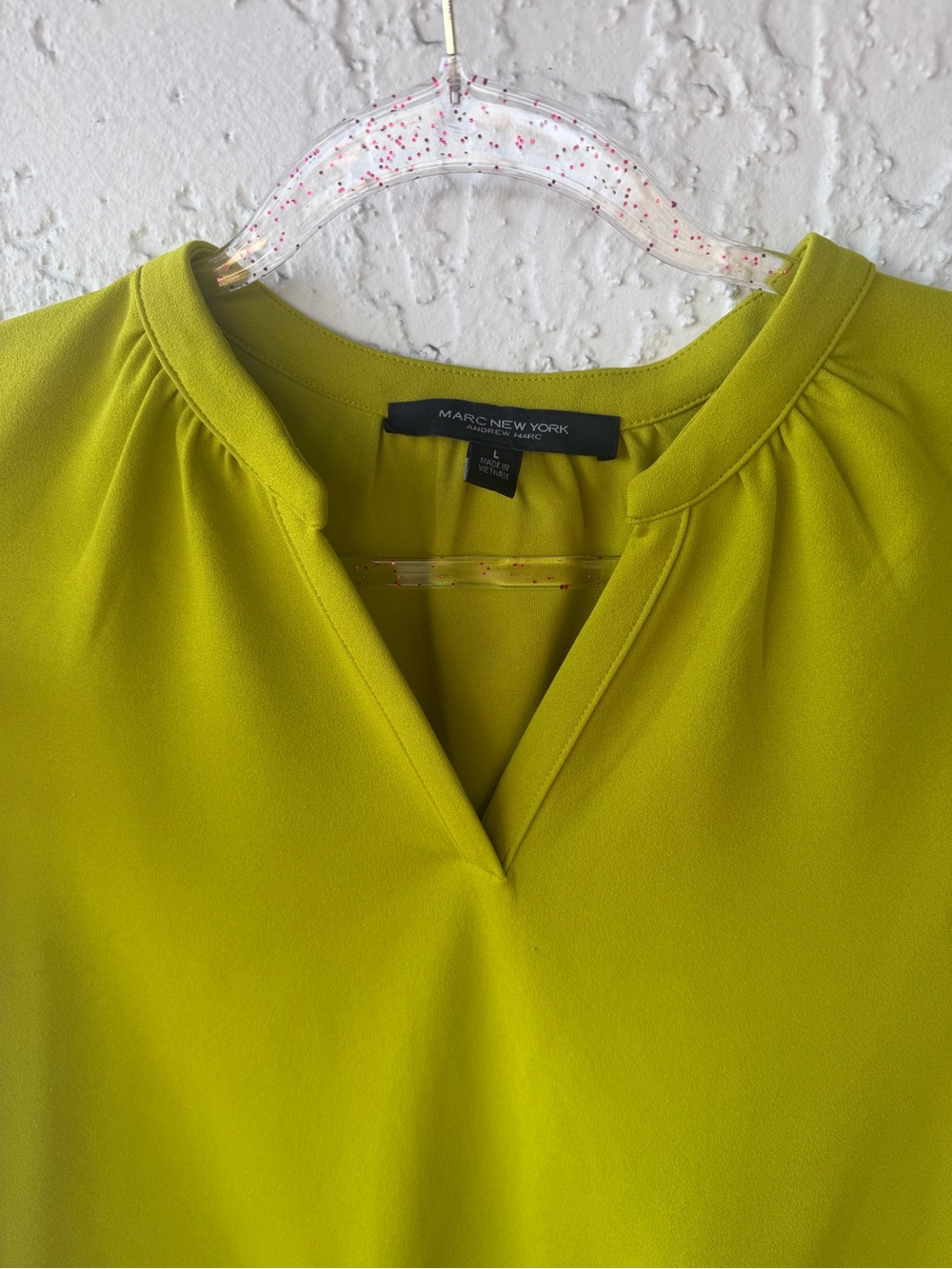 Marc New York Green Top 🌸 Large FINAL - Picture 4 of 4